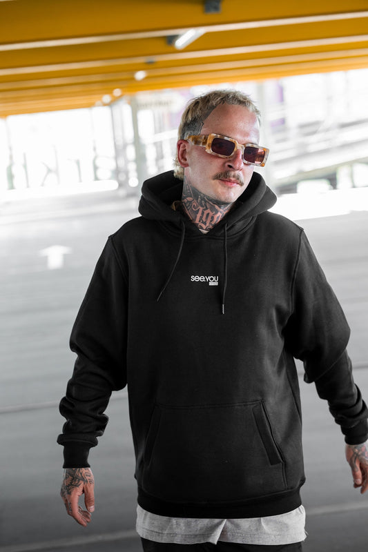 Herren Hoodie mit minimalistischem Logo